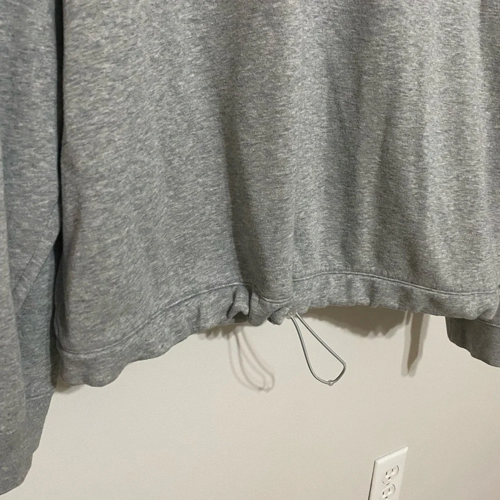 Nike Women's Gray Half-Zip Sweatshirt